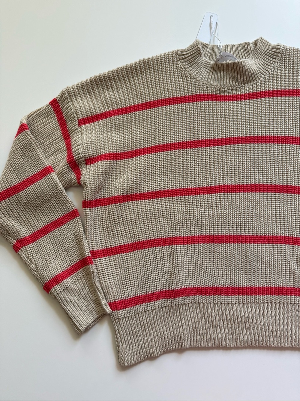 Self Contrast Women’s Striped Sweater size S Small NWT - Picture 3 of 9